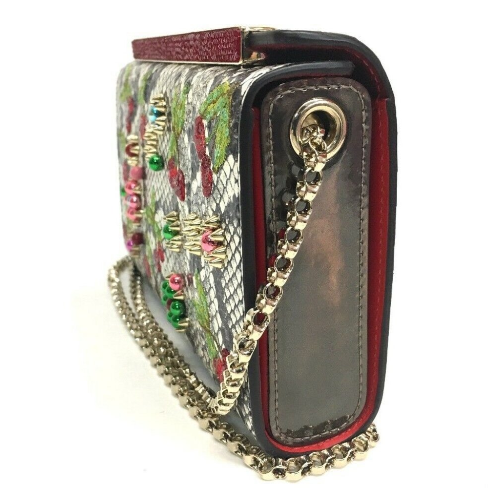 UNUSED CHRISTIAN LOUBOUTIN Cherry Shoulder bag - Picture 5 of 7